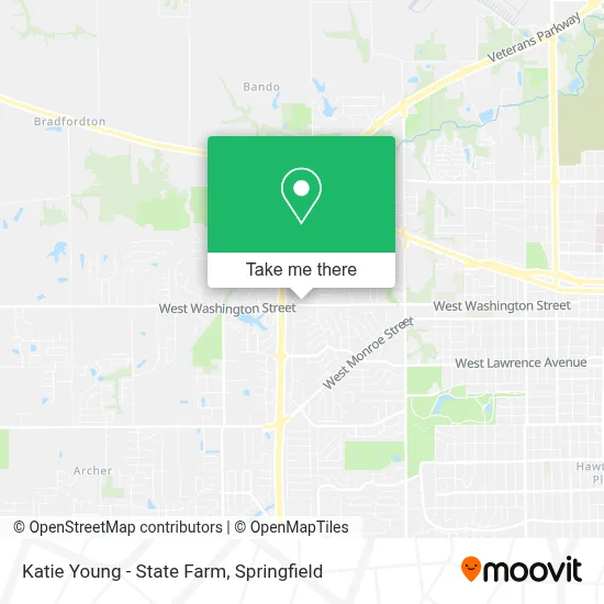 Katie Young - State Farm map