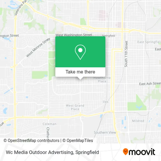 Wc Media Outdoor Advertising map