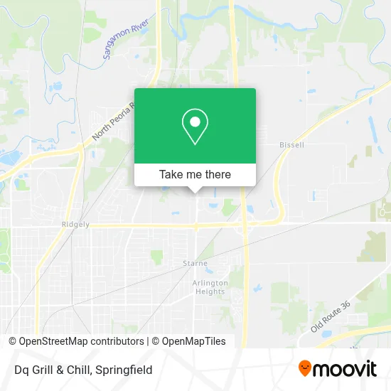 Dq Grill & Chill map