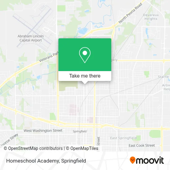 Homeschool Academy map