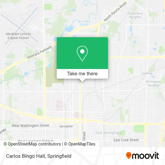 Carlos Bingo Hall map