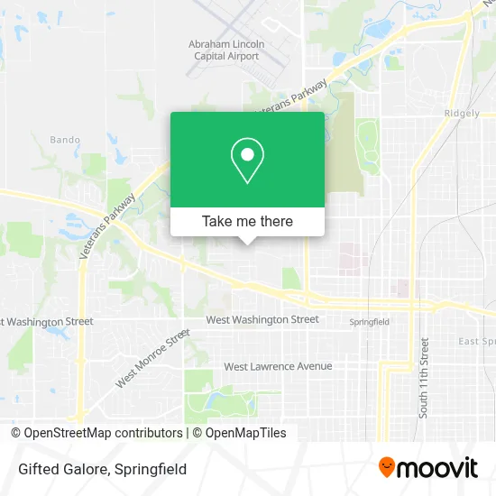 Gifted Galore map