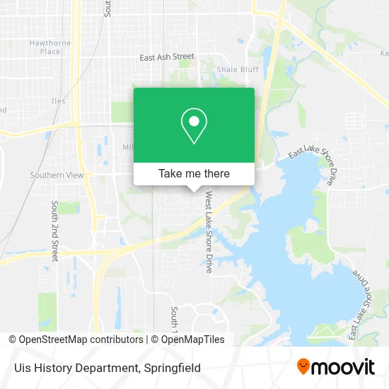 Uis History Department map