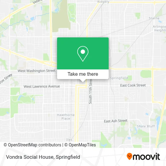 Vondra Social House map