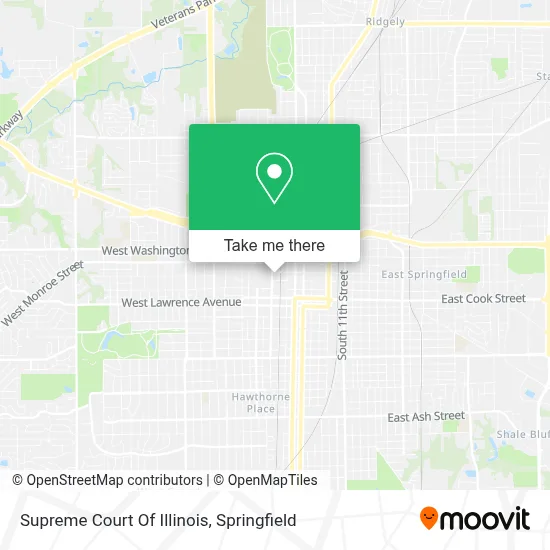 Supreme Court Of Illinois map
