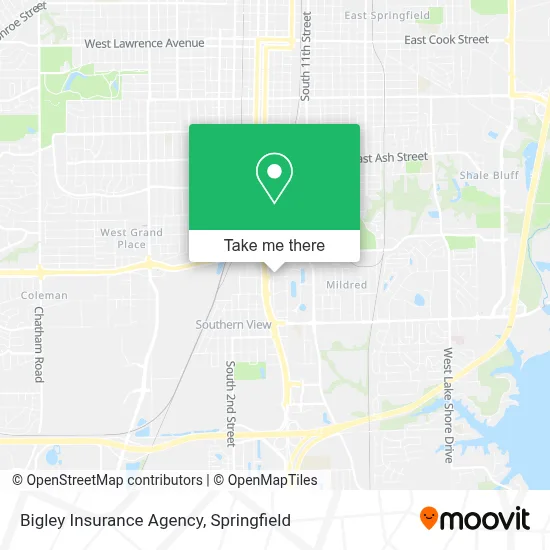 Bigley Insurance Agency map