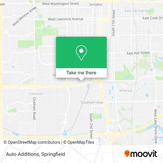 Auto Additions map