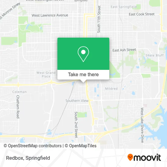 Redbox map