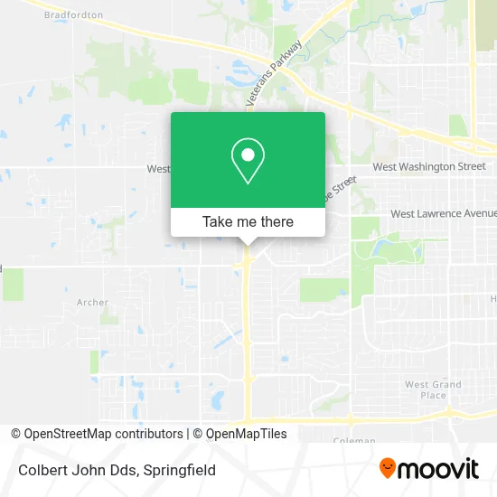 Colbert John Dds map
