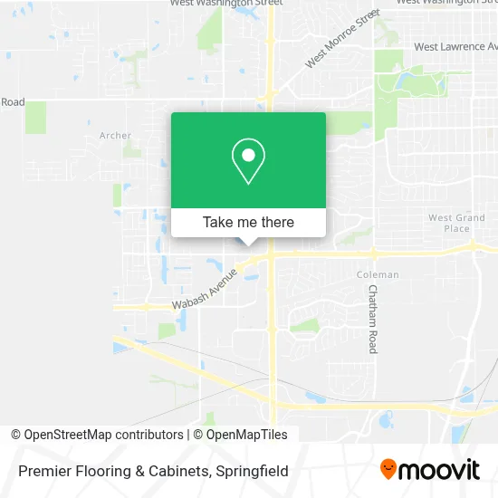 Premier Flooring & Cabinets map