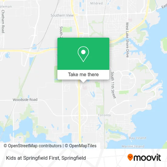 Kids at Springfield First map