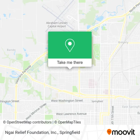 Ngai Relief Foundation, Inc. map
