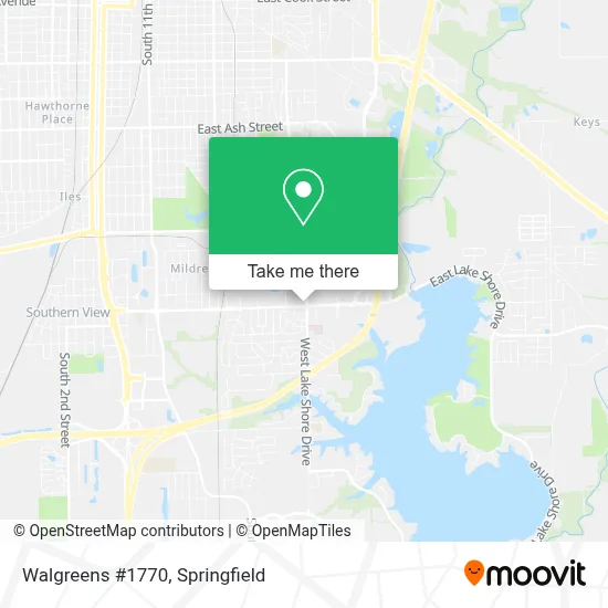 Walgreens #1770 map