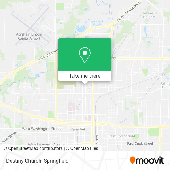 Destiny Church map