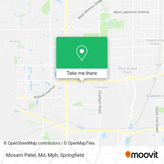 Mosam Patel, Md, Mph map
