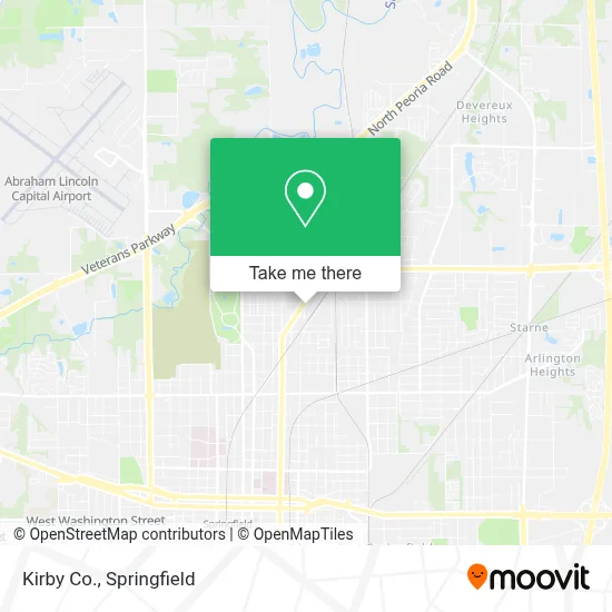 Kirby Co. map