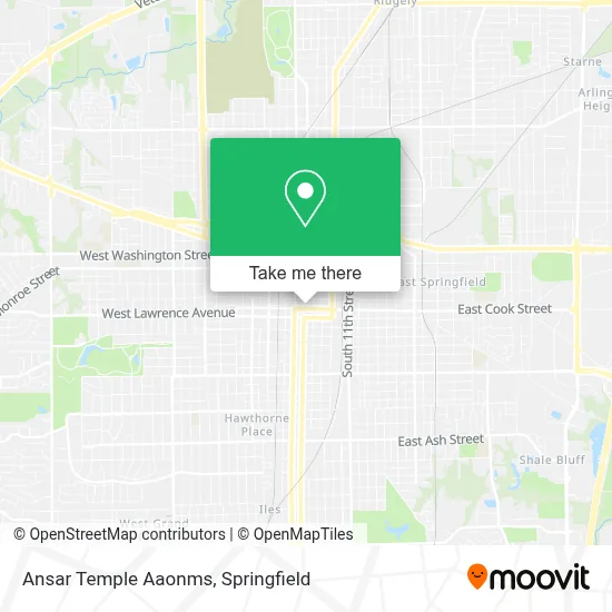 Ansar Temple Aaonms map