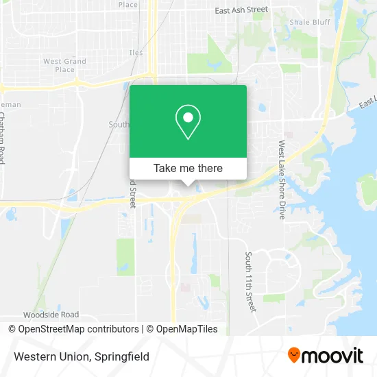 Western Union map