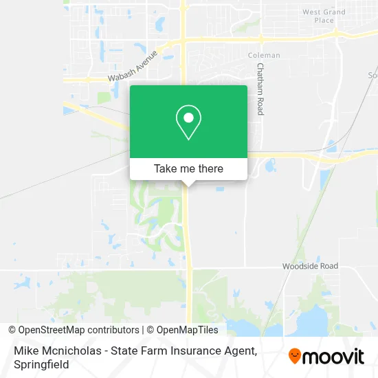 Mike Mcnicholas - State Farm Insurance Agent map