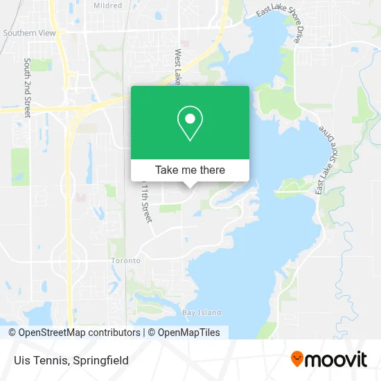 Uis Tennis map