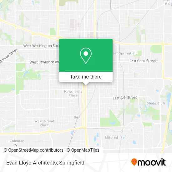 Evan Lloyd Architects map