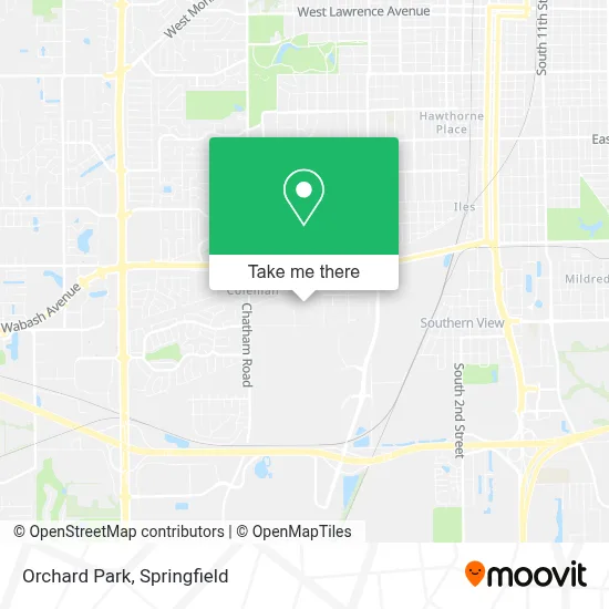 Orchard Park map