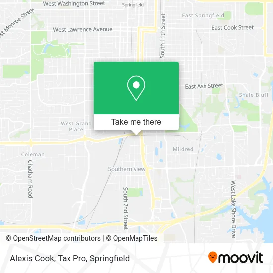 Alexis Cook, Tax Pro map
