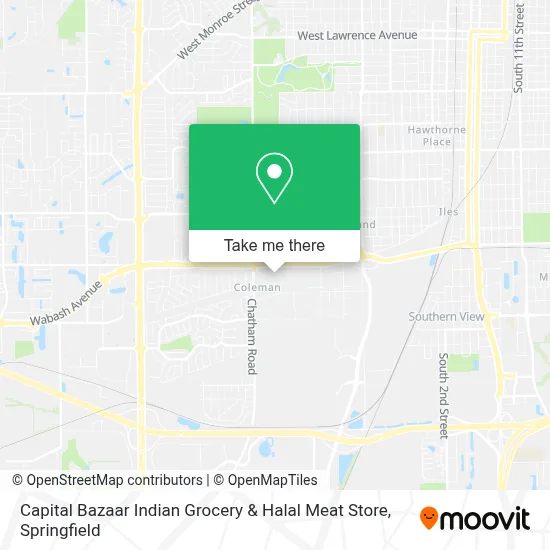 Capital Bazaar Indian Grocery & Halal Meat Store map