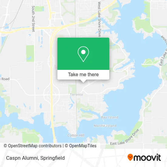 Caspn Alumni map