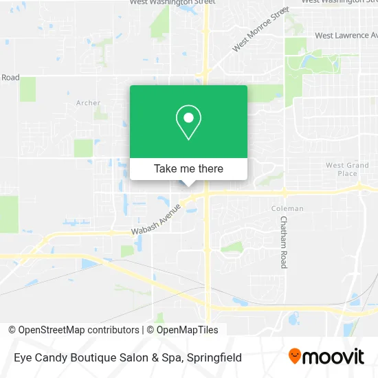Eye Candy Boutique Salon & Spa map