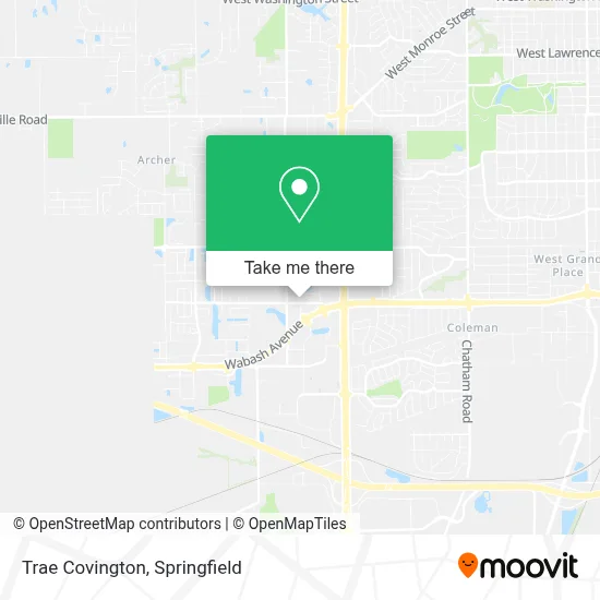 Trae Covington map