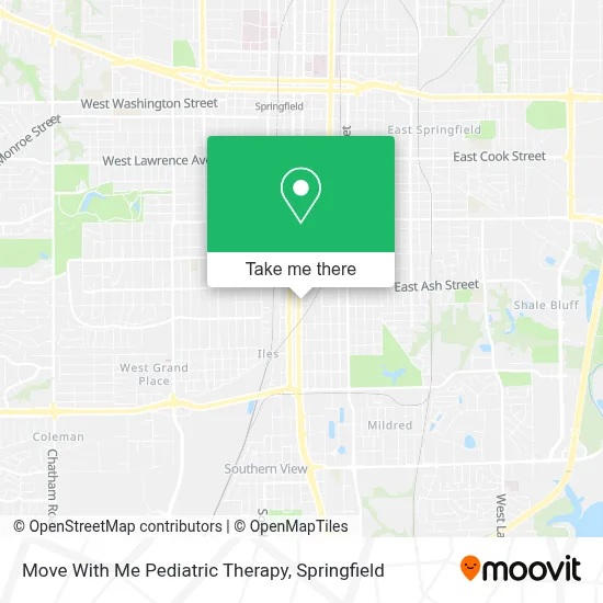 Move With Me Pediatric Therapy map