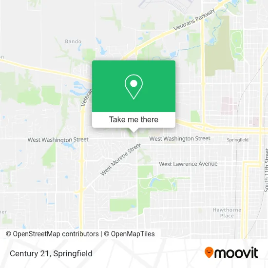 Century 21 map