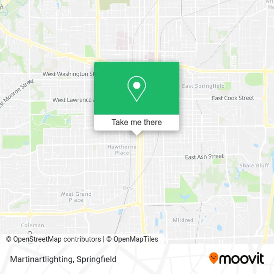 Martinartlighting map
