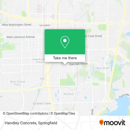 Handley Concrete map