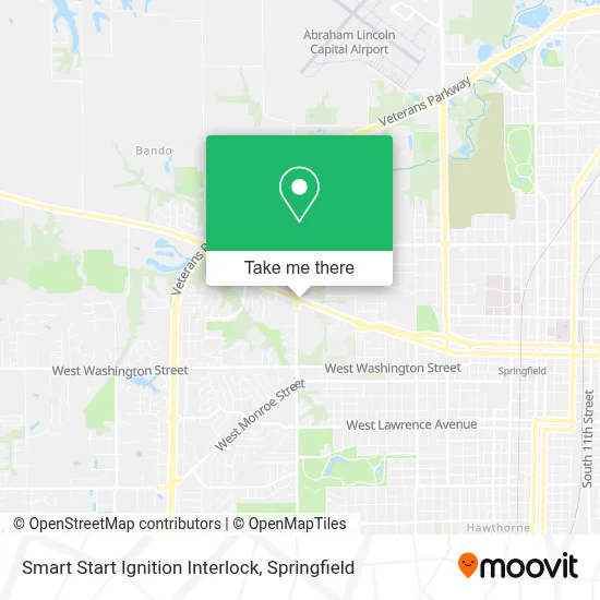 Smart Start Ignition Interlock map