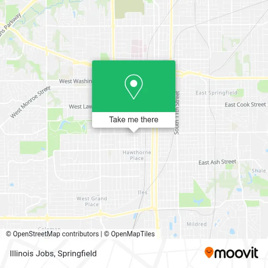 Illinois Jobs map