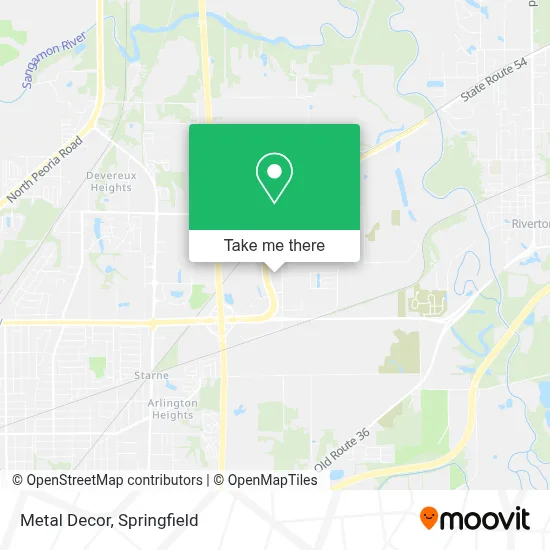 Metal Decor map