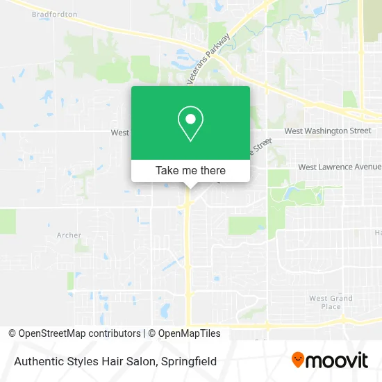 Authentic Styles Hair Salon map