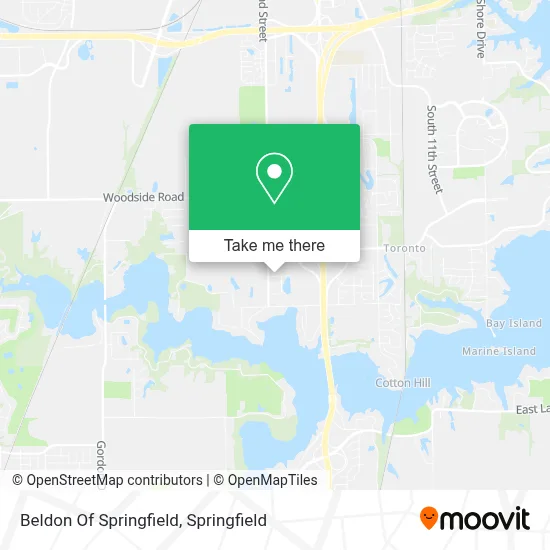 Beldon Of Springfield map