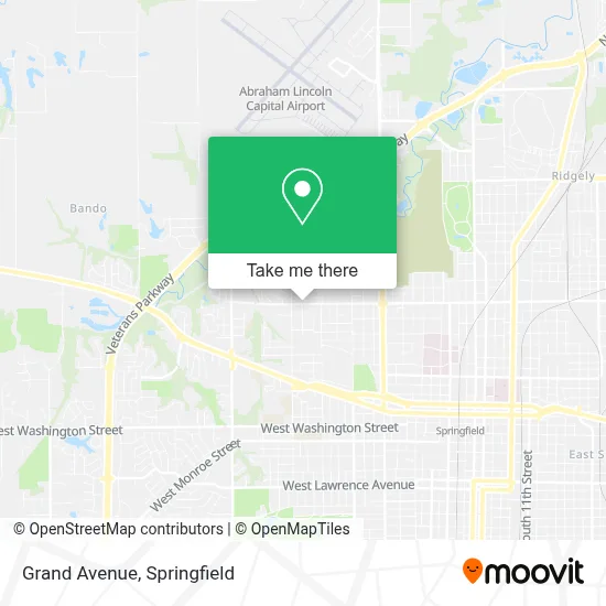 Grand Avenue map