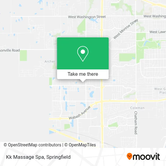 Kk Massage Spa map