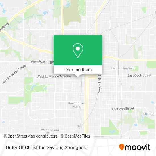 Order Of Christ the Saviour map