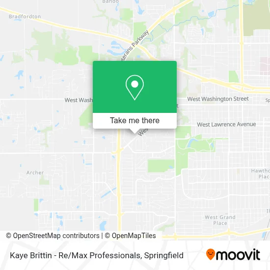 Kaye Brittin - Re / Max Professionals map