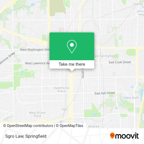 Sgro Law map