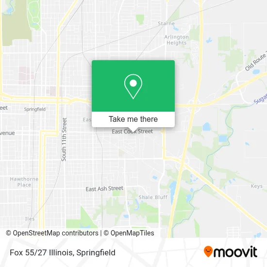 Fox 55/27 Illinois map