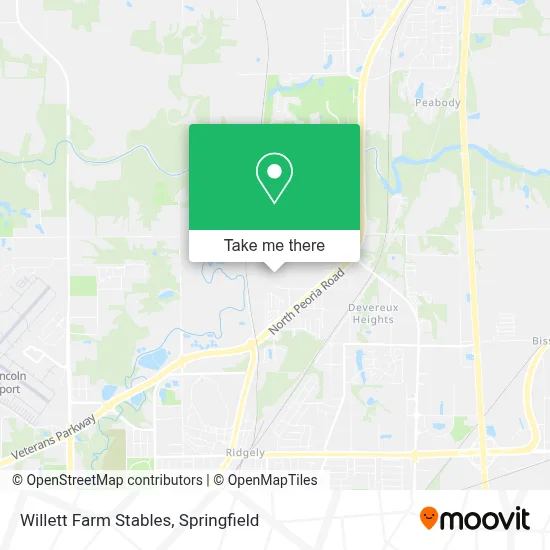 Willett Farm Stables map