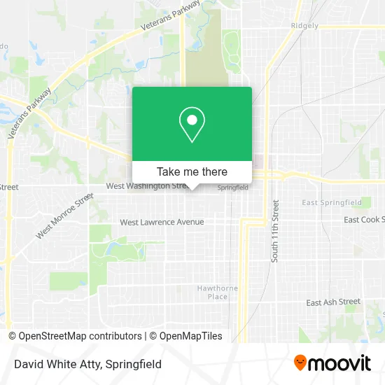 David White Atty map