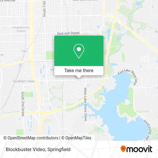 Blockbuster Video map