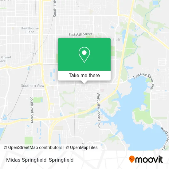 Midas Springfield map